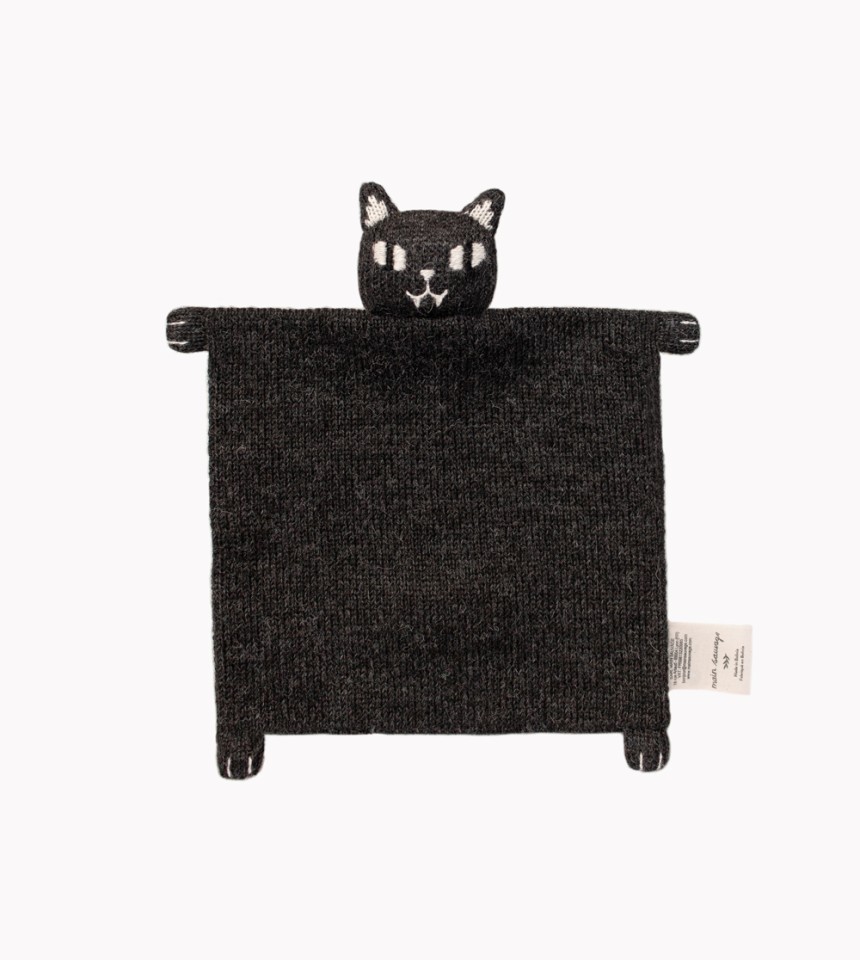 Knit cuddle cloth  | vampire cat