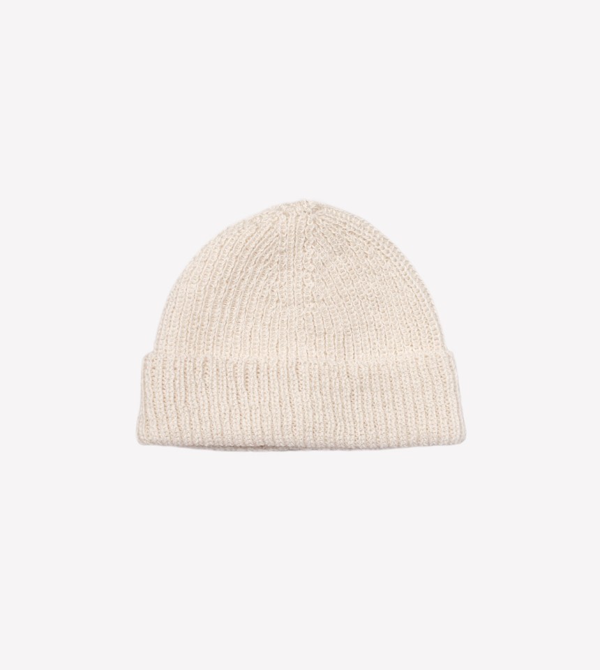 Rib baby beanie