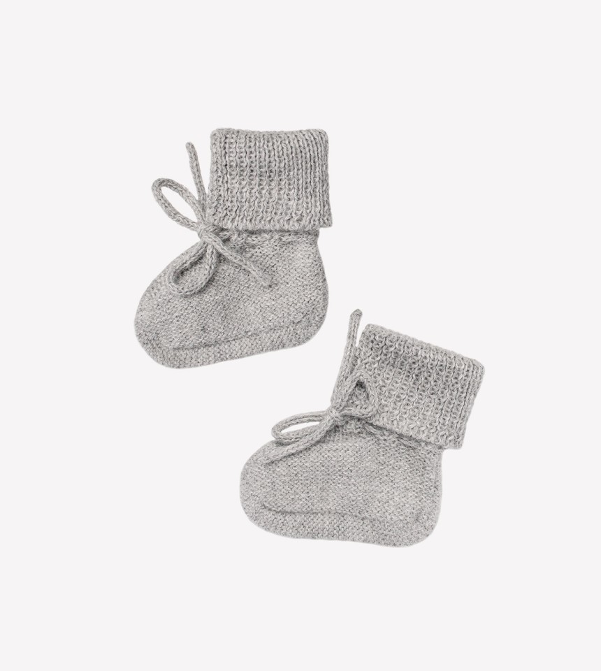 Chaussons bébé tricotés